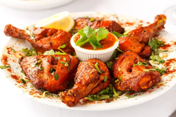 TANDOORI CHICKEN HALF