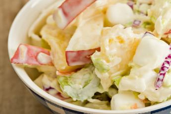 APPLE PINEAPPLE COLESLAW